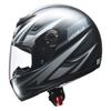 LEAD Motorcycle Helmet Full Face MODELLO Matte Black Free Size (Less than 57-60cm)