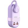 orico 65W GaN Tragbare Steckdosenleiste mit einziehbarem Kabel CN-Stecker (Adapter enthalten)
