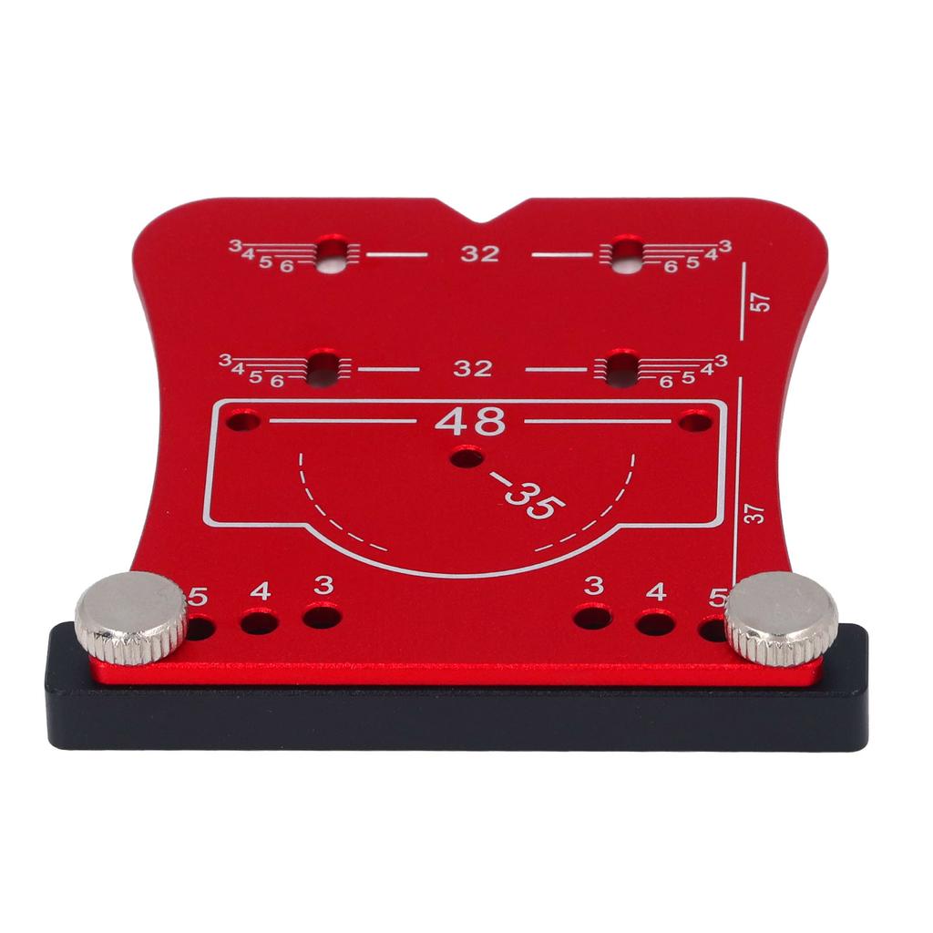 35mm Hinge Hole Jig Aluminum Alloy Drilling   Template Woodworking Punching Locator for Cabinet Door