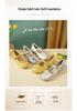 2025 Silver Mary Jane Platform Ballet Flats for Women - French-Style, Summer Flat-Soled Shoes, perfect with Skirts