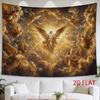 1pc Tapestry A Radiant Host of Angels Soars Among Golden Clouds, Radiating Divine Light And Solemn Grandeur