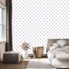 Heart Wallpaper White, Purple, Light Gray and Lavender 50x1000