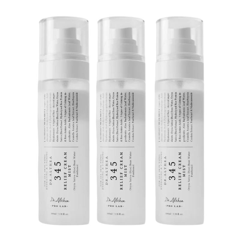 

DR.ALTHEA 345 Relief Cream Mist - Soothing Hydration Face Mist (100ml × 3) 100ml x 3ea 1set