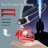 USB Rechargeable LED Headlamp: Portable, Strong Light, Sensing for Outdoor Running, Fishing, Adventure