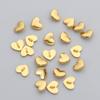 40pcs 8mm Doll Heart Shape Buttons DIY Metal Ultra-small Buckles Mini Doll Coat Buckle For 1/6 Doll Clothing Buckles Accessories