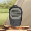 Wearable BT Speaker Waterproof Magnetic Clip-On Wireless Portable Speakers Built-in Mic Clip Speaker for Hands-Free Music/Calls