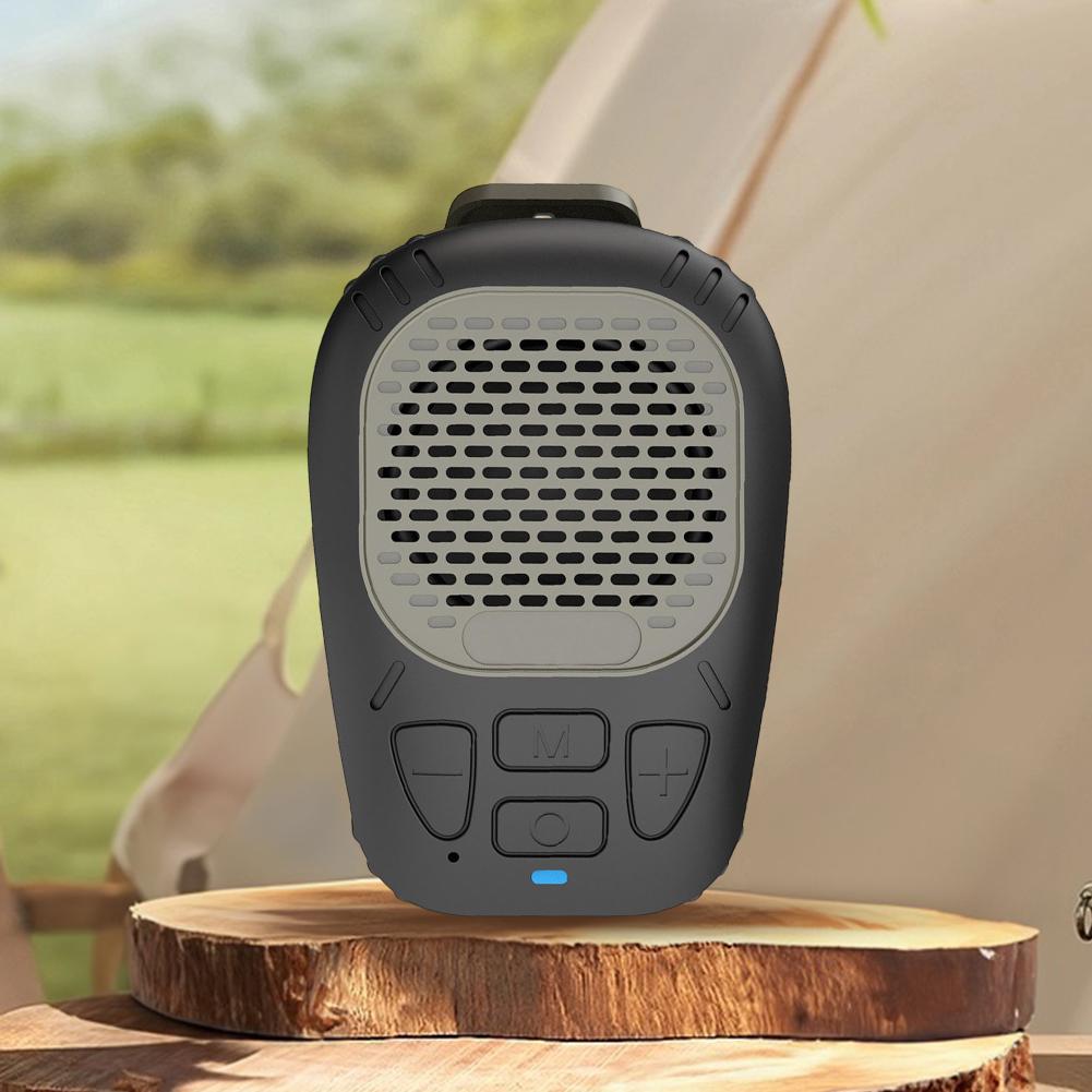 Wearable BT Speaker Waterproof Magnetic Clip-On Wireless Portable Speakers Built-in Mic Clip Speaker for Hands-Free Music/Calls