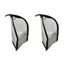 Standing Mesh Toiletry Bag, Portable Cosmetic Organizer for Travel, Waterproof Makeup Storage Pouch, Washable Travel Case