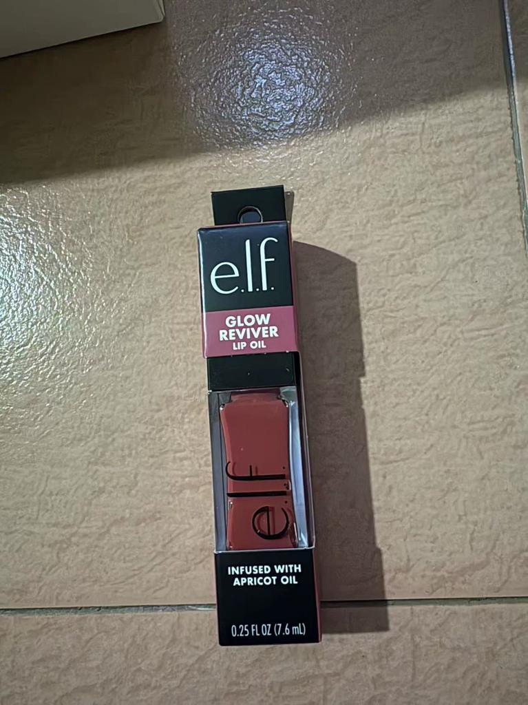 E.Lf's New Product Glowreviver Tinted Lip Glaze Lip Oil Moisturizing and Hydrating Glimmer Gloss