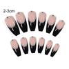 Glänzende künstliche Nägel, ultradünne künstliche Nägel aus Kunststoff