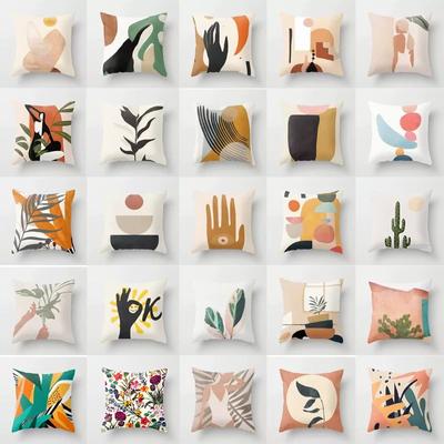 Modern Minimalist Nordic Abstract Geometric Portrait Pillow Case Home Sofa Pillow Cushion Cover