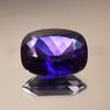 Unique Purple Sapphire 12.50 Ct Natural Ring Size Heated Cushion   Gems