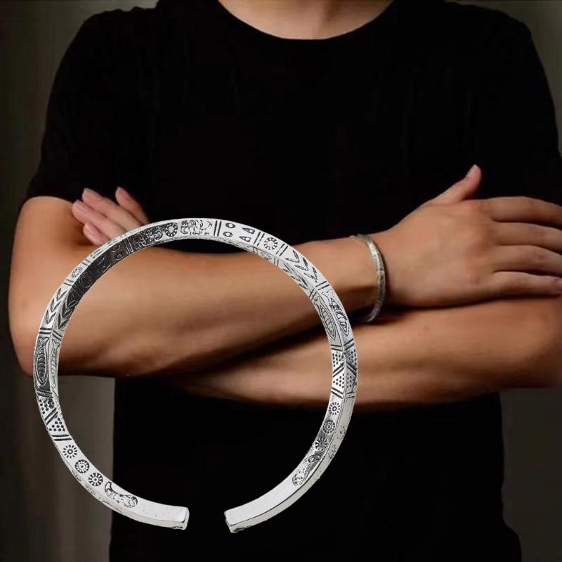 -Bracelet for Men Protections Amulet Mobius Cuff Bangles Birthday Gift Amulet Talismans Bracelet Jewelry Ornament