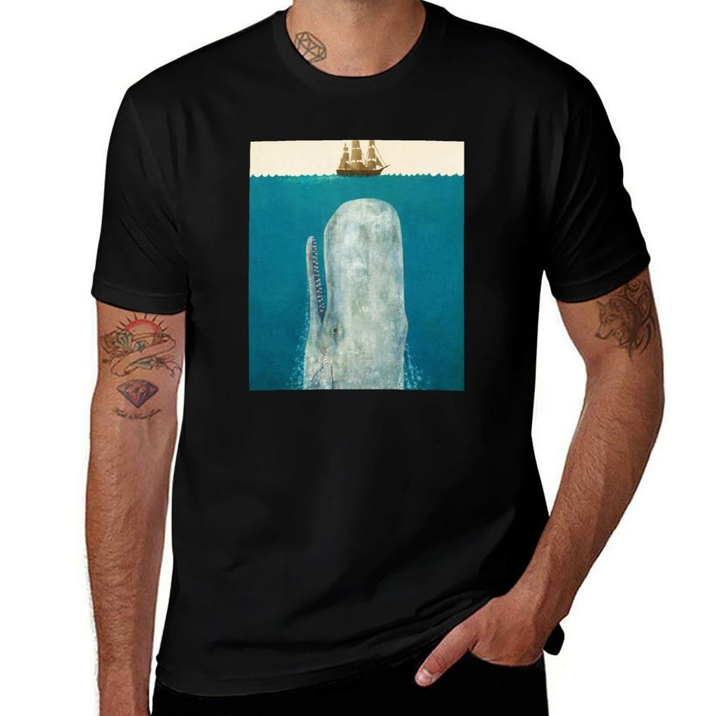 The Whale colour option TShirt Heavy Duty Casual Work Tee