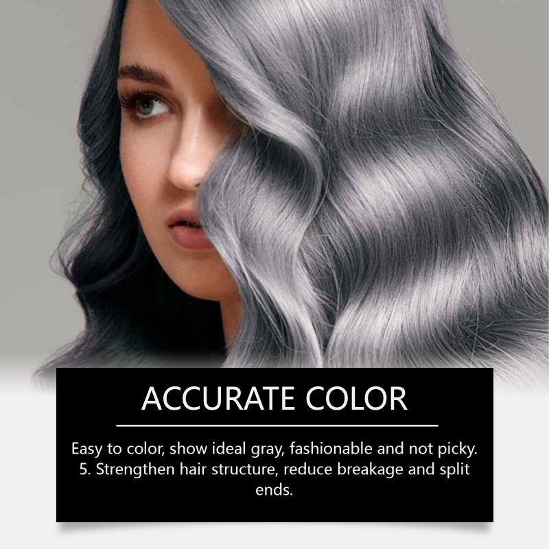 Silver Grey Hair Spray Temporary Color for Fast Root Touch Up Nourishing Formula Party Festival Essentials