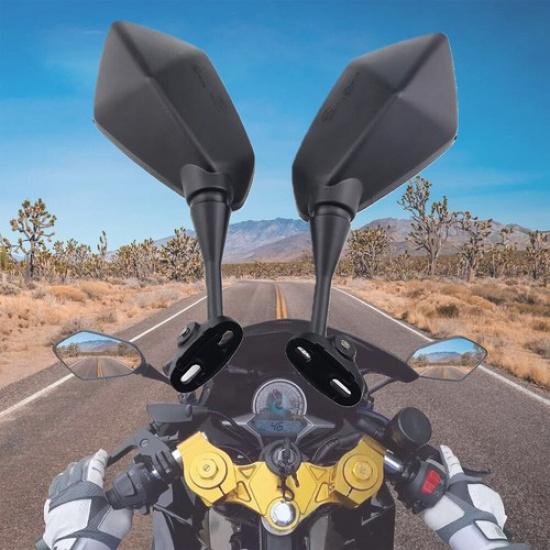 Left & Right Side Rearview Mirrors For Honda CBR300R 2014-2018 CBR500R 2013-2019