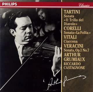 

CD GRUMIAUX (ARTHUR), TARTINI, CORELLI - Baroque Sonatas Japan Obi Classical