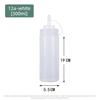 Plastic Squeeze Sauce Bottle Kitchen Commercial Salad Dressing Squeezer Home Use