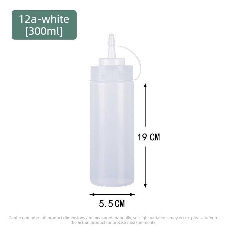 Plastic Squeeze Sauce Bottle Kitchen Commercial Salad Dressing Squeezer Home Use