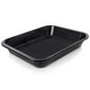 Rectangular Deep Enameled Baking Sheet for Oven 31X25X4.5 Cm