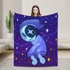 Dandys World Blankets Game Cute Cartoon Fuzzy Awesome Warm Throw Blankets for Home Textile Decor,