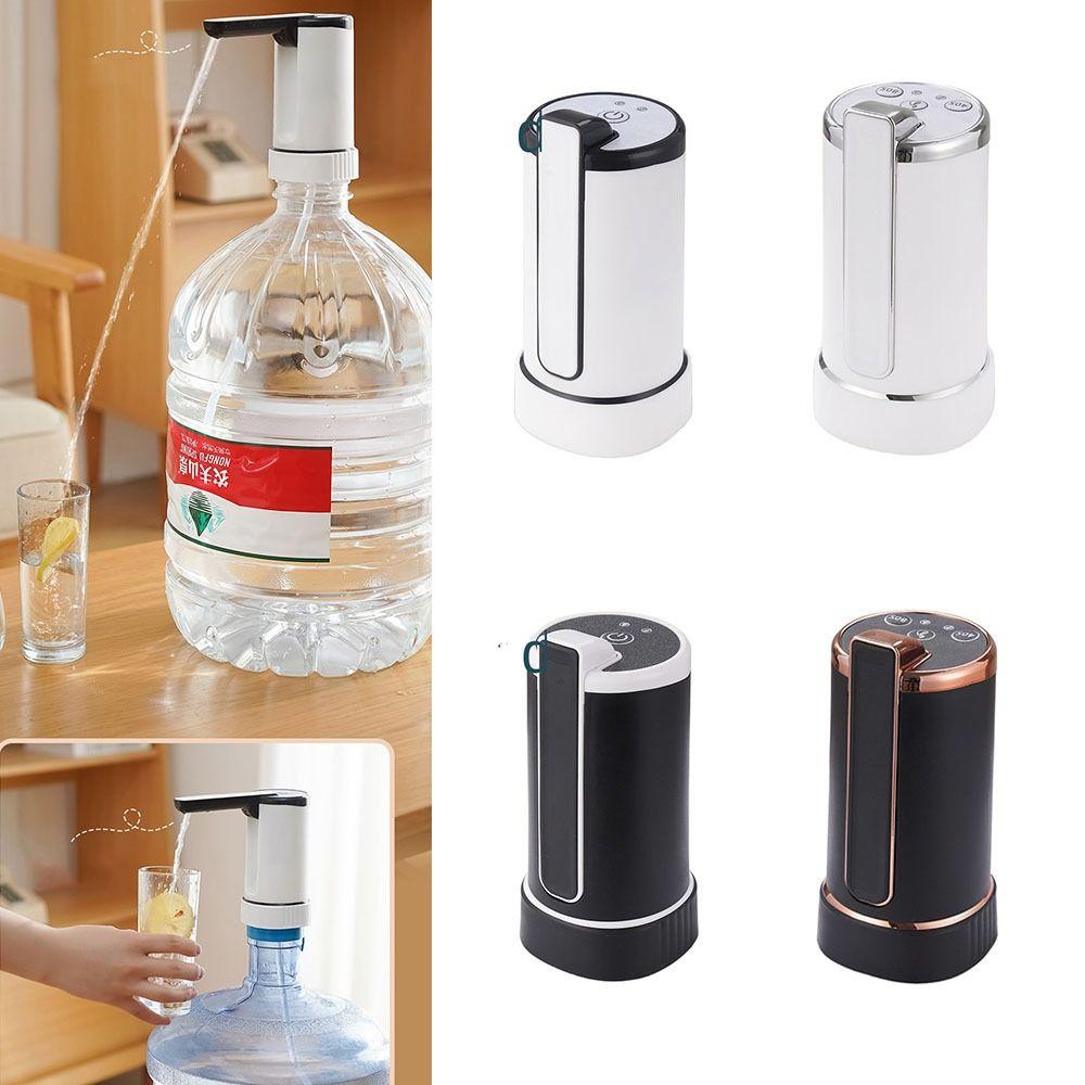 

Foldable Electric Water Pump USB Charging Wireless Water Bottle Pump Kitchen чорний