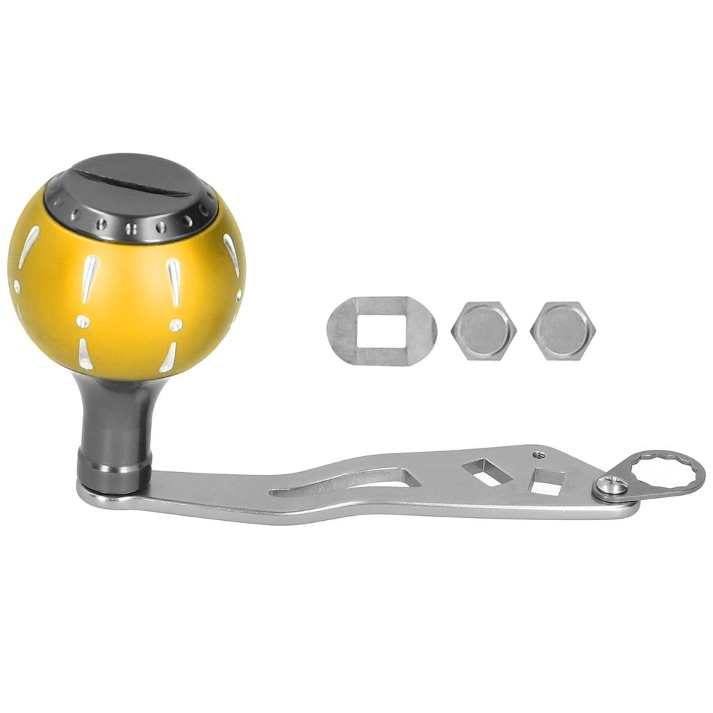 Ball Shape Single Rocker Lowprofile Reel Fishing Reels Conversion Handle Accessory(d"or )