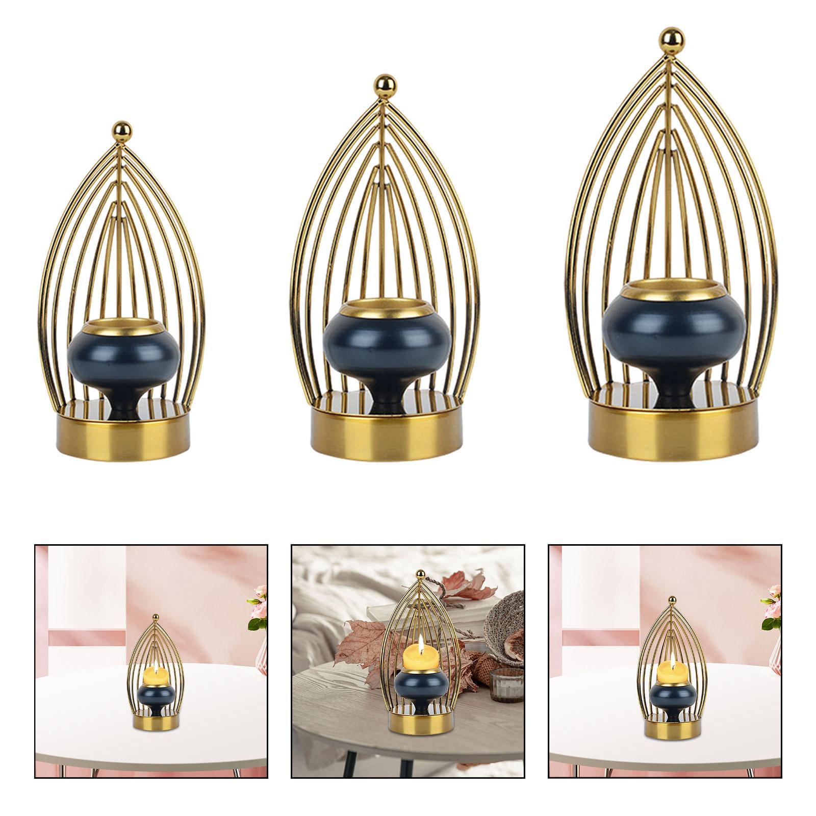 Candle Stand Candlestick Holder Decoration Creative Metal Candle Holder for 10x28cm