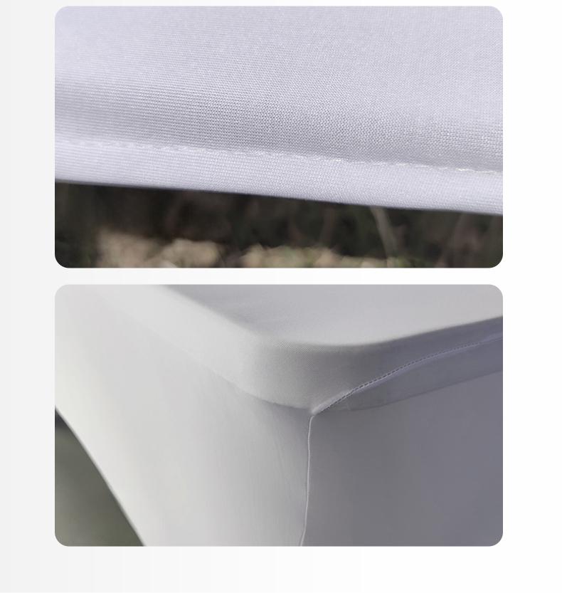 Tablecloth Cover Elastic Table 160Cm White