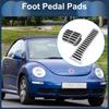 ABSOPRO 1 Set Auto Footrest Pedal Pedal Pads for Volkswagen Beetle Stainless Steel Silver Tone Covers/Footrest 2012-2019,