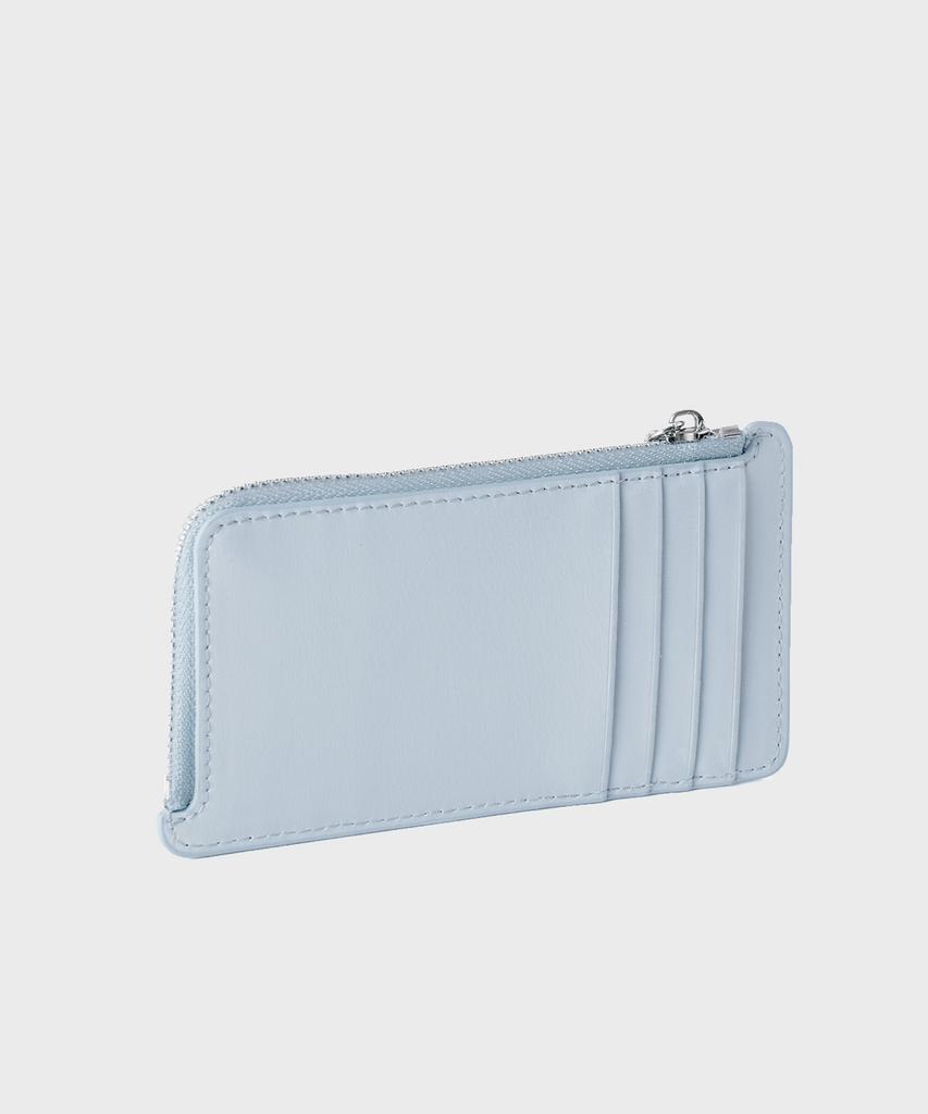 Rainbee Occo Zip Coin Card Wallet_ Light Blue
