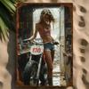 1 Piece Retro Metal Tin Sign Decorative Painting 8x12 Inch Office Living Room Patio Wall Decor