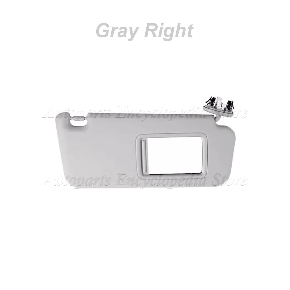 For Toyota RAV4 2006 - 2012 Gray Sun Visor Shield Car Sunvisor Replacement Sunroof Accessories Left Right 74320-42501-B2