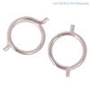 2 Pcs Chicken Bone Scissors Accessories Spring Wire Diameter 1.8mm Outer Diameter 15mm Nickel Plated Steel Torsion Spring