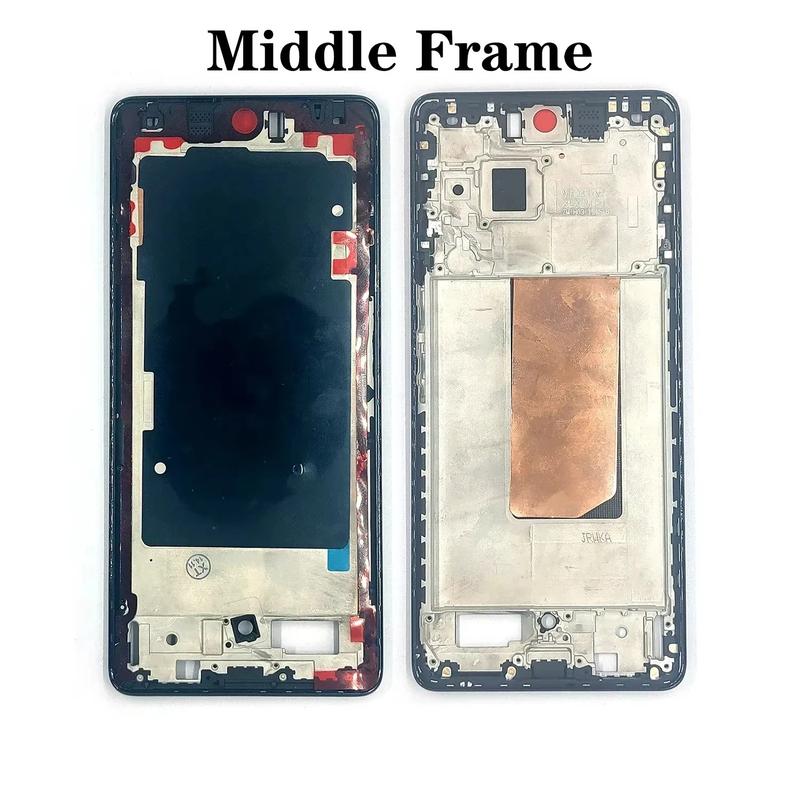 Middle Frame For Vivo V30 V2318 LCD Front Frame Housing Bezel With Side Button Repair Parts