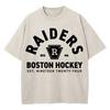 100% Cotton Vintage Washed Heated Rivalry Ilya Rozanov 81 Boston Raiders T Shirt Men Scott Hunter Shane Hollander Acid Wash Tees