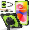 For Huawei MatePad SE 11 Case Kickstand Silicone+PC Tablet Cover with Shoulder Strap