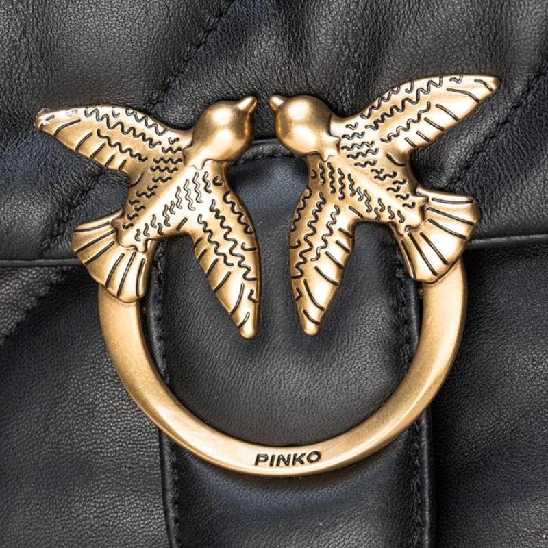 Pinko Luxury Messenger Bag Love BIG Puff Maxy