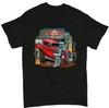 Hot Rod Garage Men's and Women's T-shirts Route 66 Retro Vintage Drag Racing Car ALL Sizes
