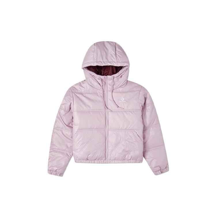 (WMNS) Converse Puffer Jacket Asia Sizing Pink Women s 10022007-A03 XL