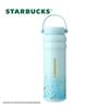 Starbucks Micro Blue Rhythm 750ml Hőszigetelt Sportkulacs