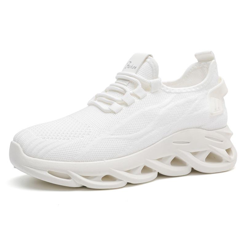 Label 2025 new foreign trade women's shoes soft sole comfortable casual fashion sports shoes breathable fly woven mesh shoes