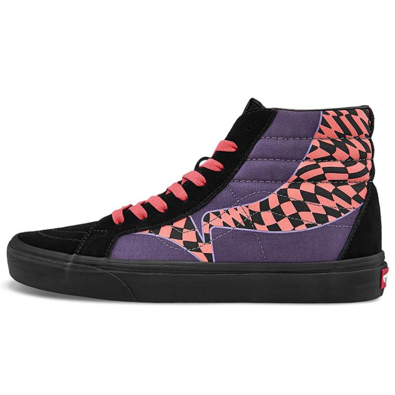 Vans SK8 HI Reissue  Warp Black Paprika  Vans VN0A4U3D23Z 37