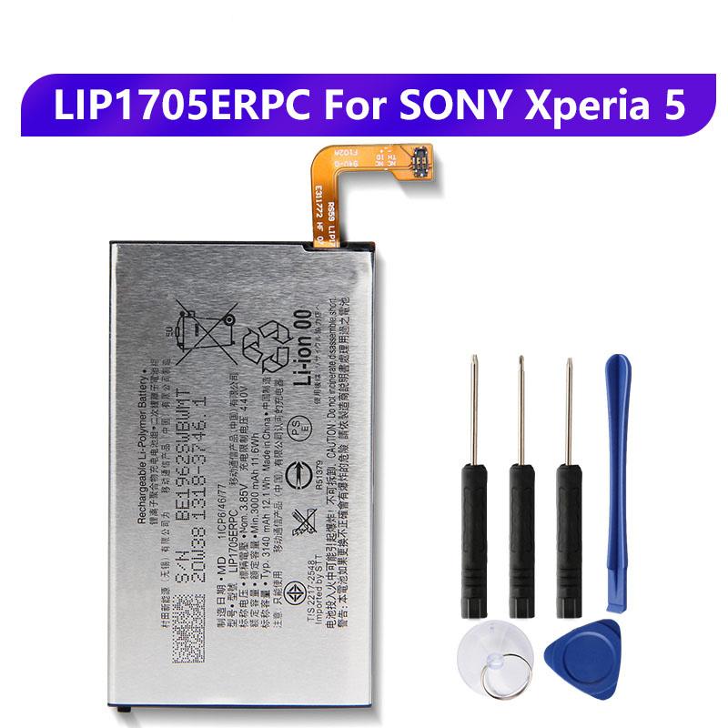 Rechargeable Lithium Battery For SONY Xperia 5 LIP1705ERPC Phone Battery 3140mAh
