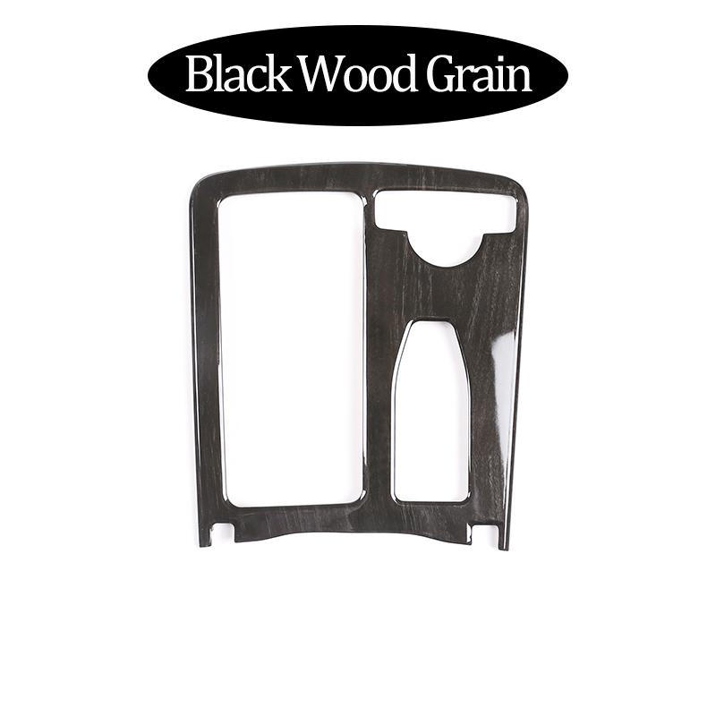 RHD LHD For Mercedes Benz C Class W204 2008-2014 Car ABS Central Console Cup Holder Frame Trim E Class Coupe C207 W212 2010-12