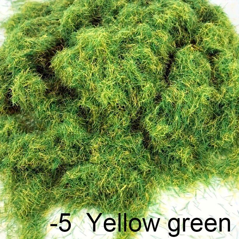 1Bag Micro Landscape Decoration Artificial Grass Powder DIY Accessories Garden Craft Building Model Material Artificial Moss