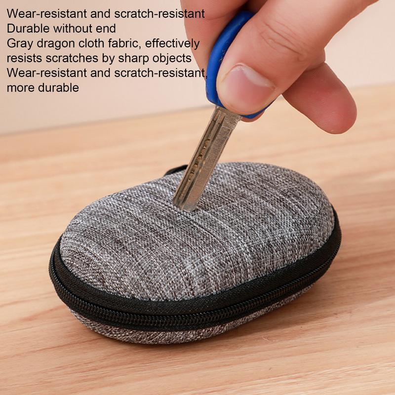 EVA Storage Bag Pouch Small Electronic Organizer Mini Zipper Carrying Bag Earphone Case For Earphone/Charging Cable Accessories