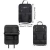 Backseat Organizer with Foldable Tray – Tablet Holder & Heavy-Duty Kick Mat, Mess-Free Storage For Travel & Road Trips