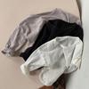 Bamboo Cotton Long Sleeve T-shirt for Boys & Girls - 2025 Spring/Autumn Korean Style Base Layer