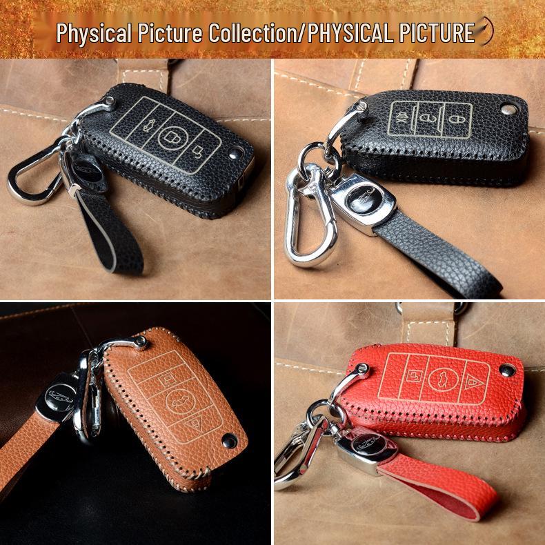 Torba na klucze ze skóry bydlęcej w stylu Rolls-Royce do modyfikacji pilota